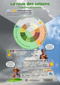 Infographie la roue des saisons