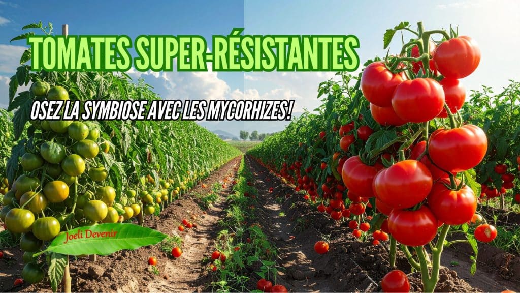 un champ de tomates sous le soleil